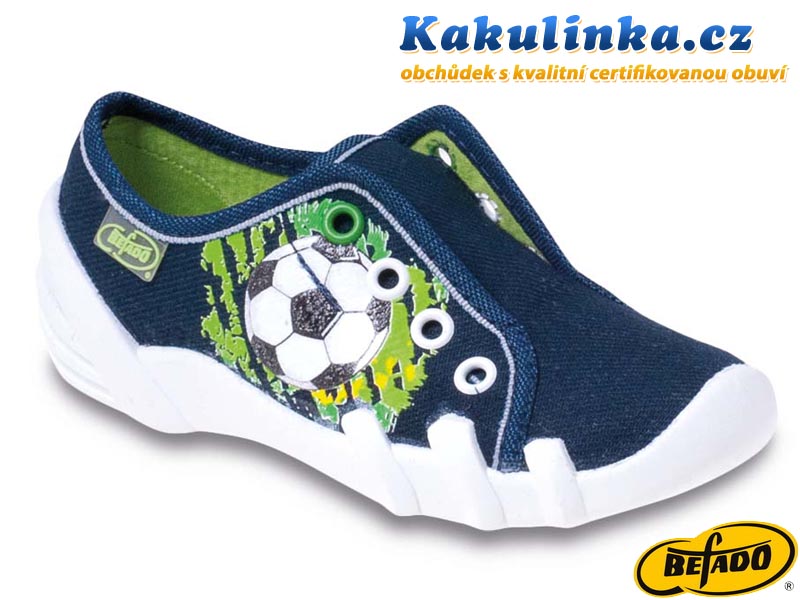 Domácí bačkorky Befado Skate291X003 - velikost 25 - Kliknutím na obrázek zavřete