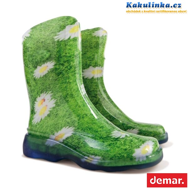 Dámské holínky Demar (sedmikráska) - velikost 39/40 - Kliknutím na obrázek zavřete