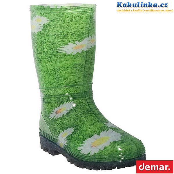 Dámské gumáky Demar Rainny Print A - velikost 36/37 - Kliknutím na obrázek zavřete