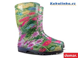 Dámské gumáky Demar Rainny Print E - velikost 38/39