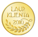 Zlatá medaile ocenění klientů 2010